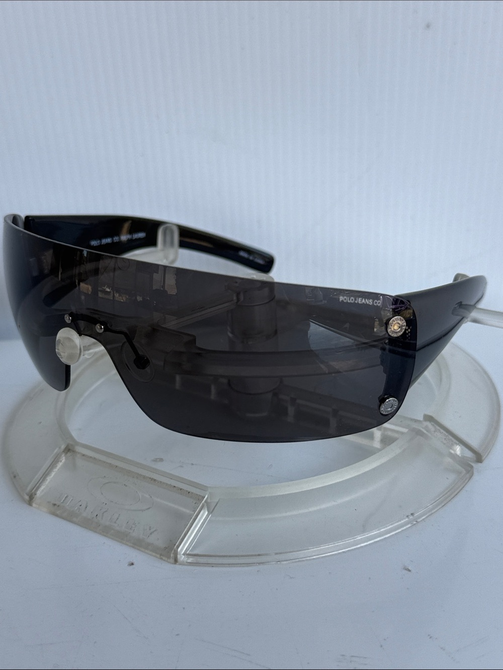 NEW POLO JEANS CO BY RALPH LAUREN CARLETON SUNGLASSES BLACK NEW WITHOUT BOX